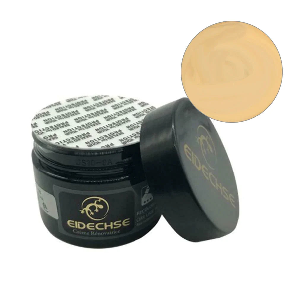 Crème réparatrice pour le cuir