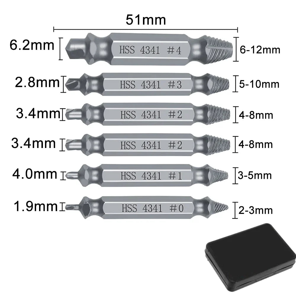 Extracteur de vis endommagée