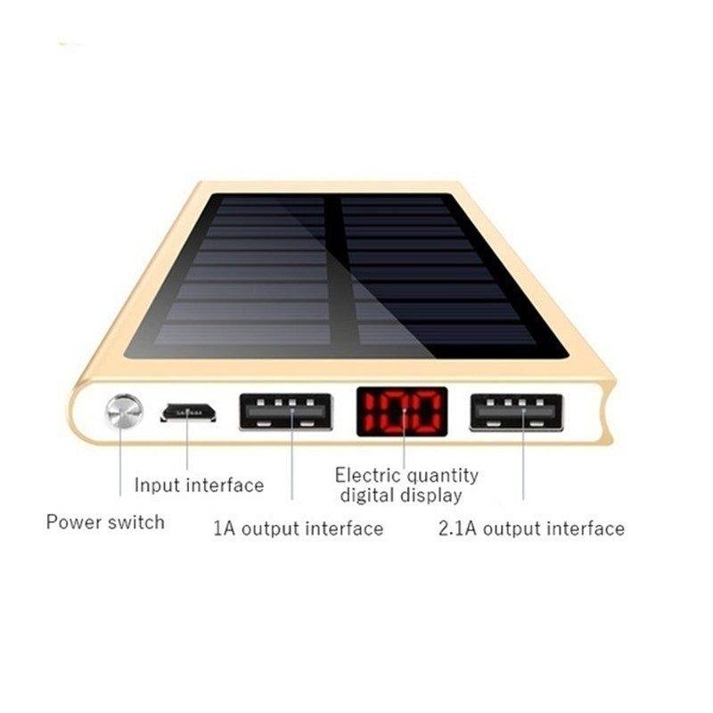 Batterie externe solaire