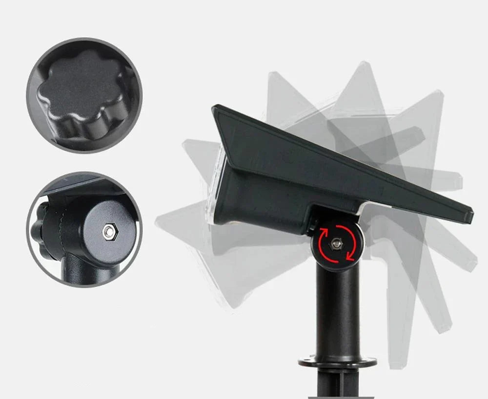 Lampe solaire ultrapuissante waterproof