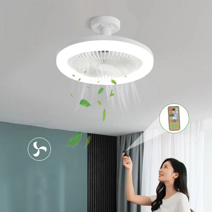 Ventilateur de Plafond Moderne à LED