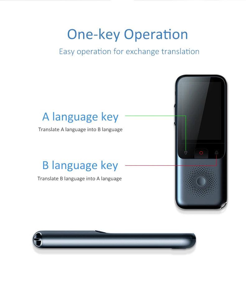 Traducteur intelligent audio portable - 138 langues
