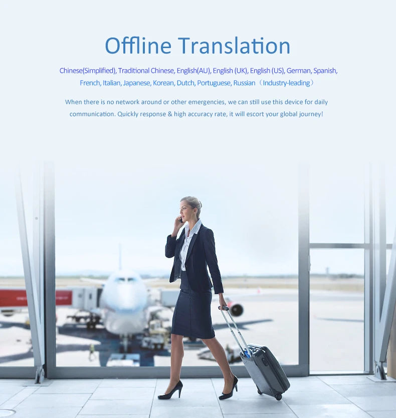 Traducteur intelligent audio portable - 138 langues