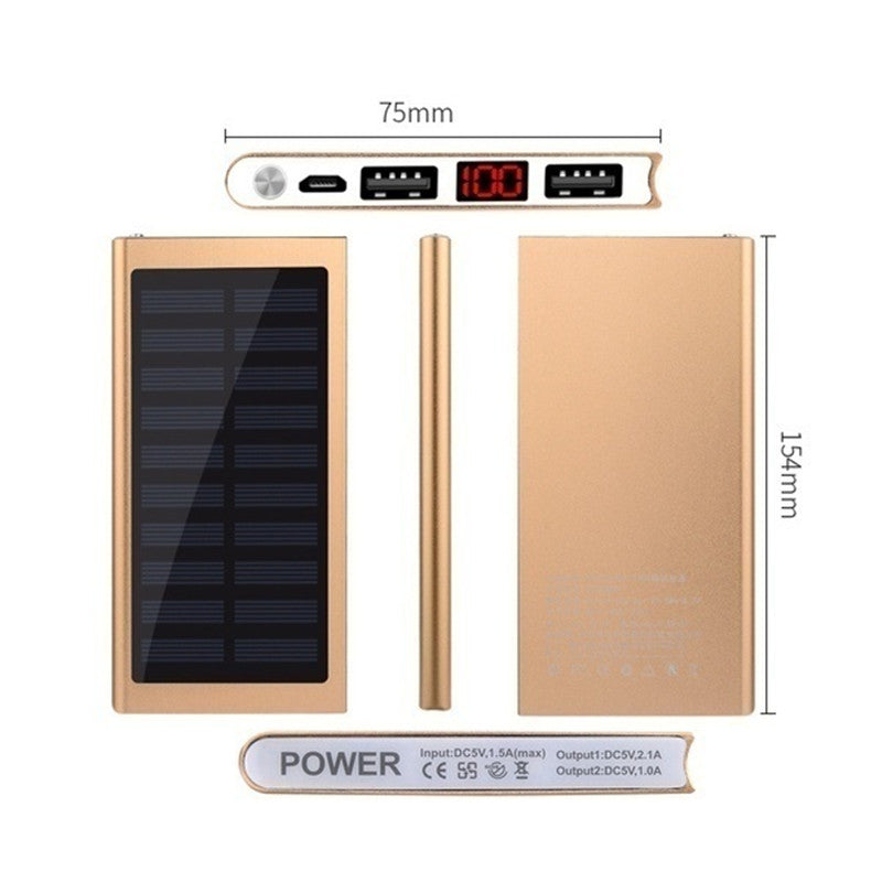 Batterie externe solaire